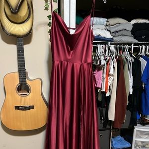 Maroon/Red Prom Dress